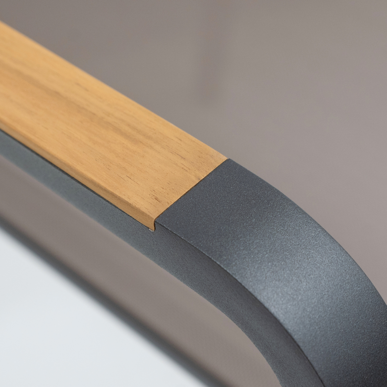 Windsor Stackable Dining Armchair - Charcoal/Moody Taupe