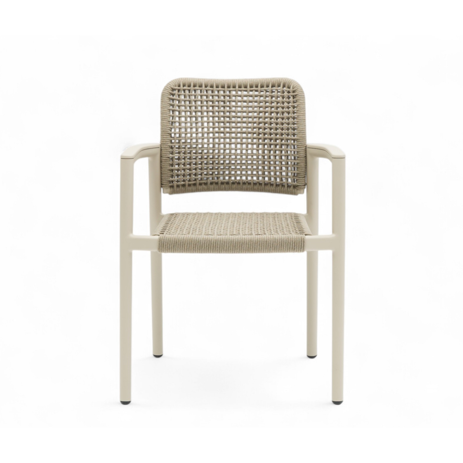 Simcoe Dining Arm Chair w/Cushion - Beige