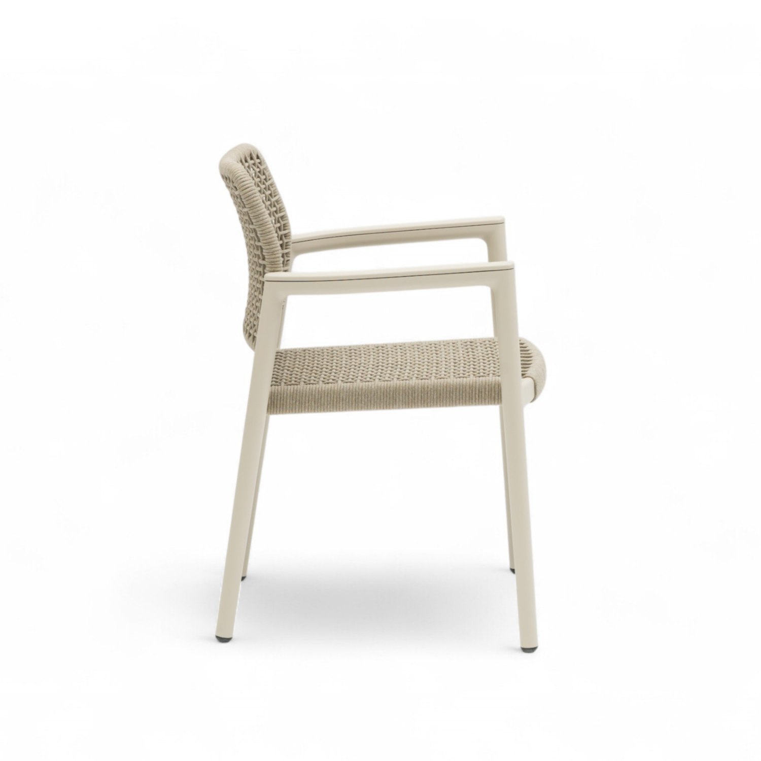 Simcoe Dining Arm Chair w/Cushion - Beige