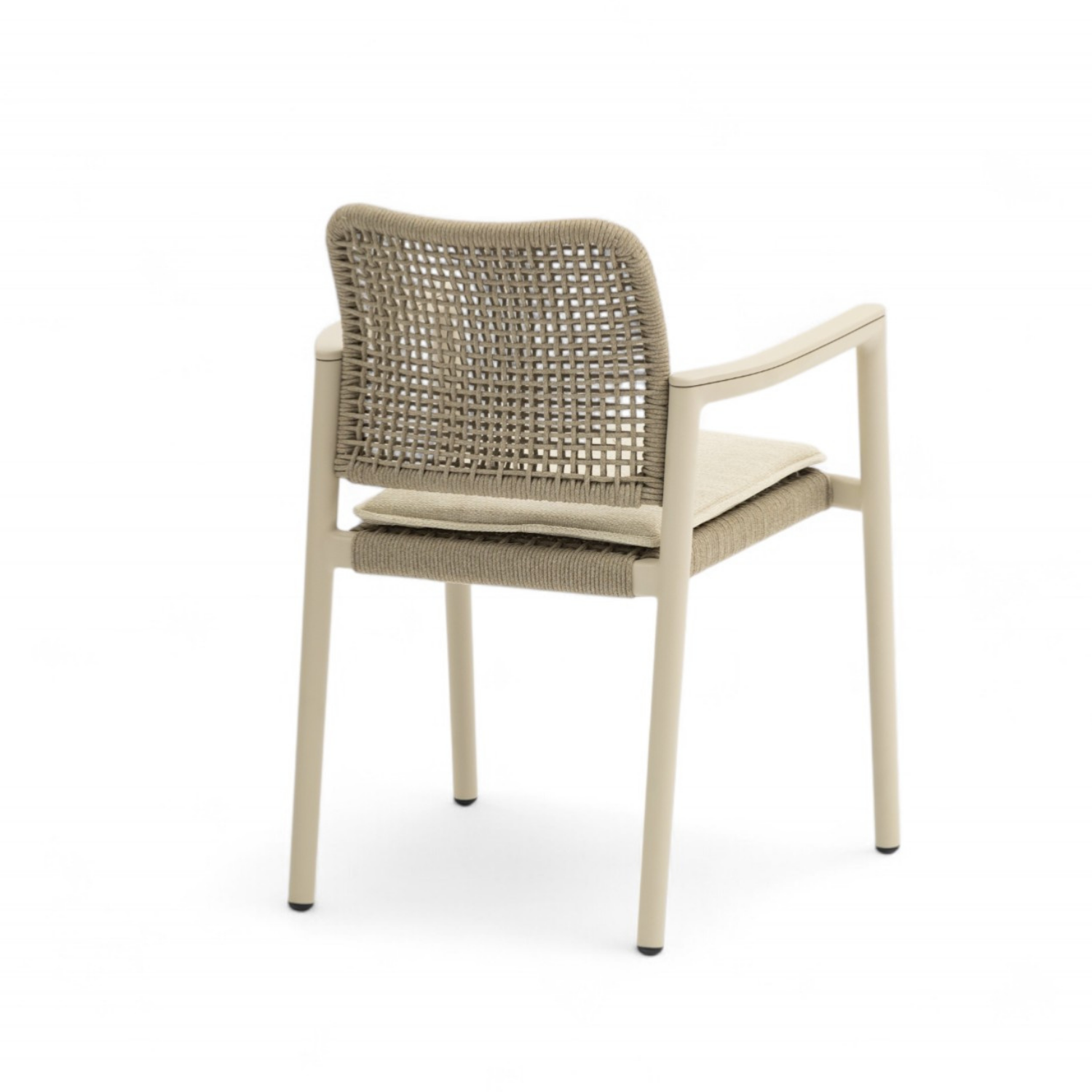 Simcoe Dining Arm Chair w/Cushion - Beige