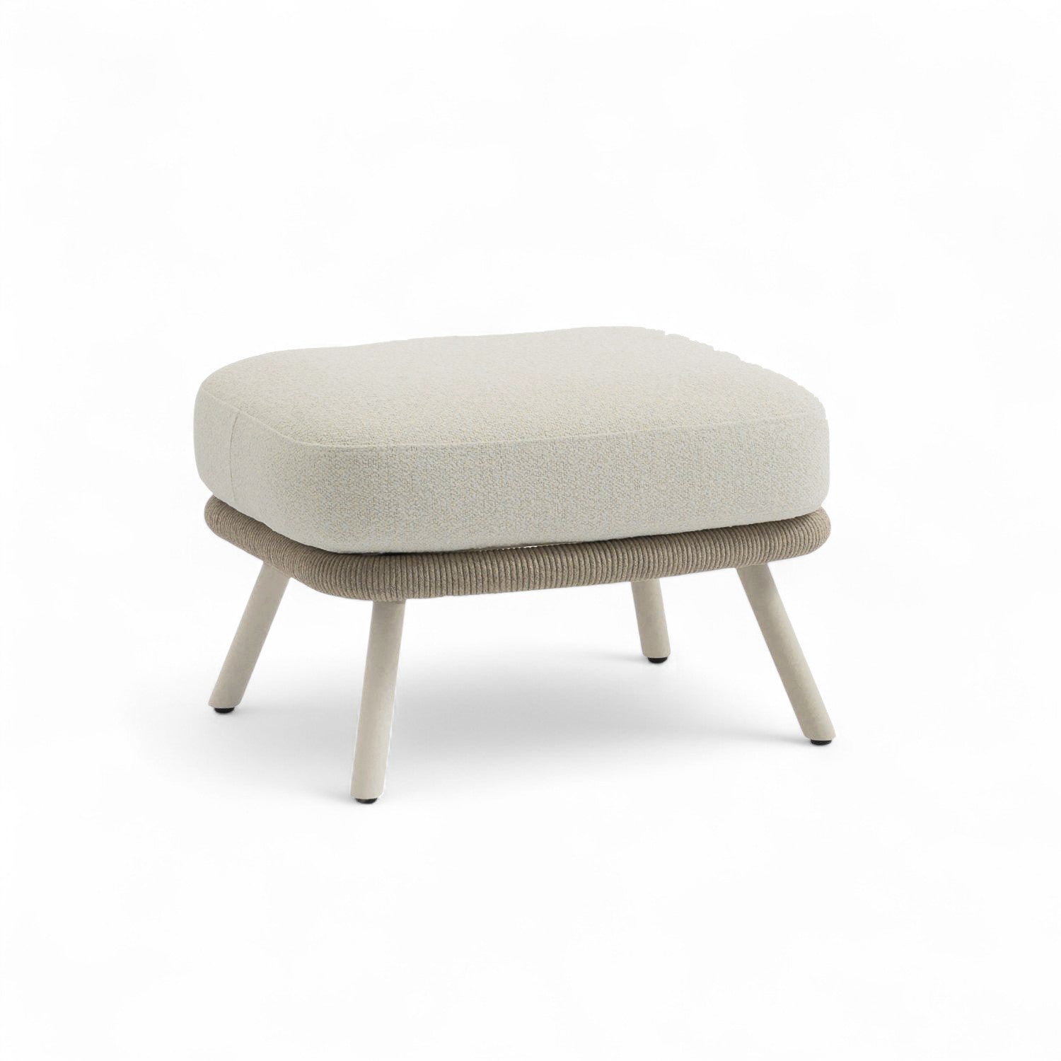 Alta II Outdoor Beige Ottoman