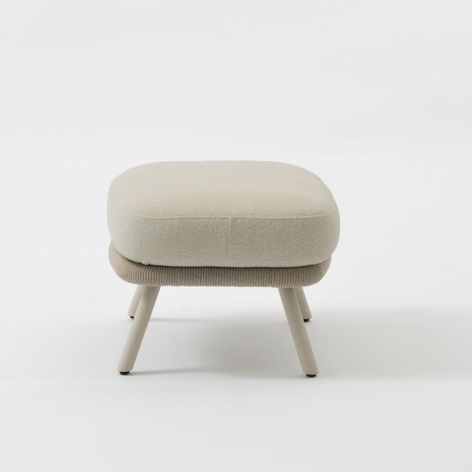 Alta II Outdoor Beige Ottoman