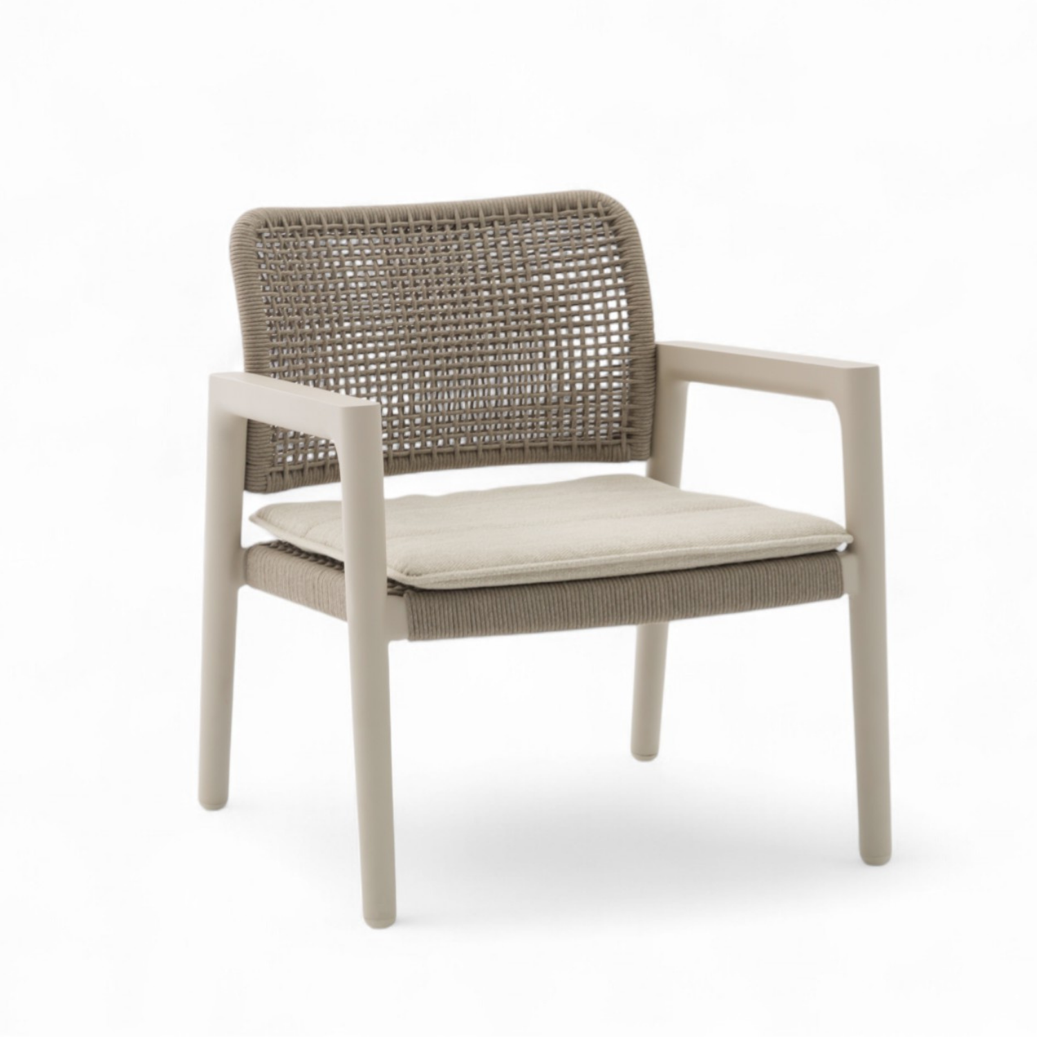 Simcoe Rope Lounge Chair - Beige