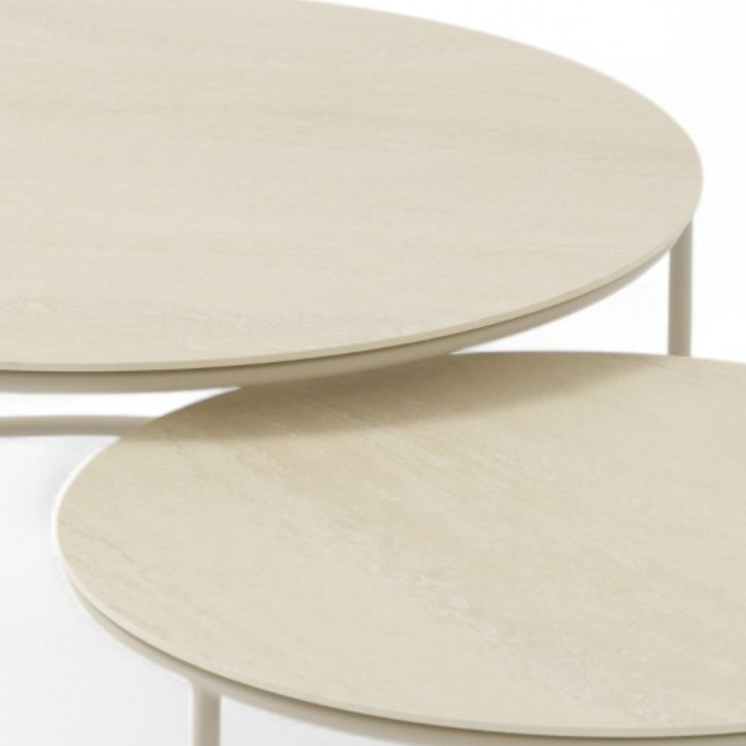 Ossington Beige Nesting Coffee Tables