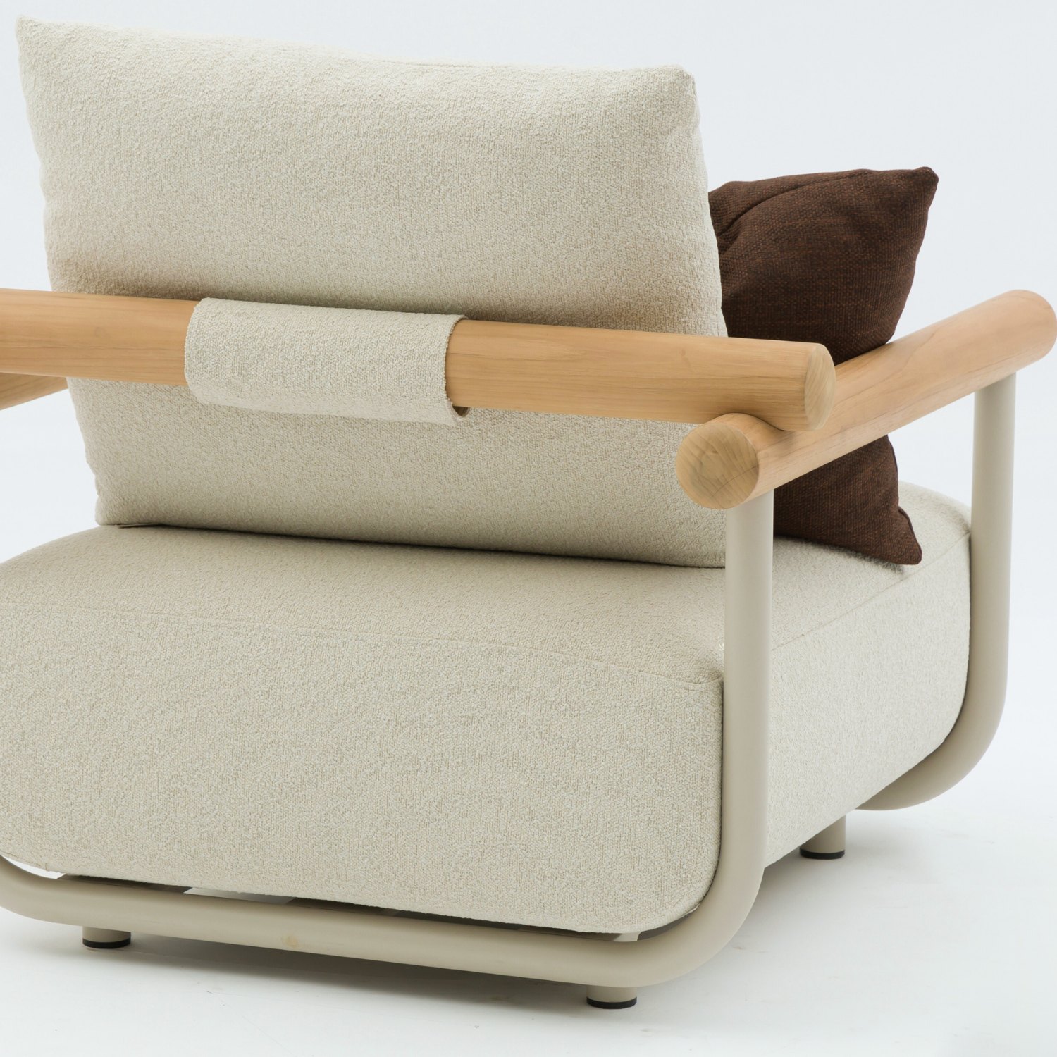 Plume Convertible Sofa - Beige