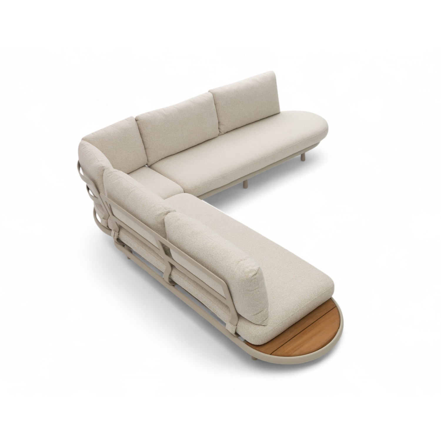 Bondi Beige 5-Seat L-Shape Sectional