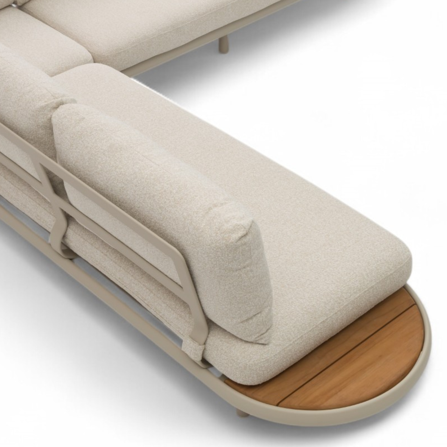 Bondi Beige 5-Seat L-Shape Sectional