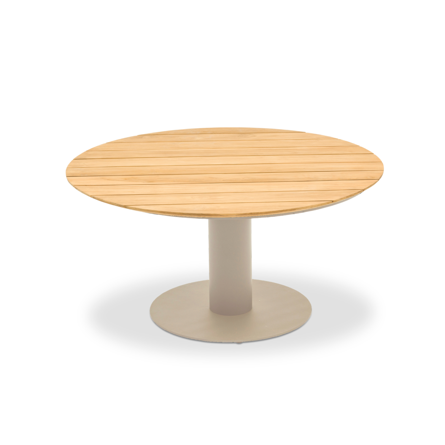 Granby Teak Chat Table - Beige