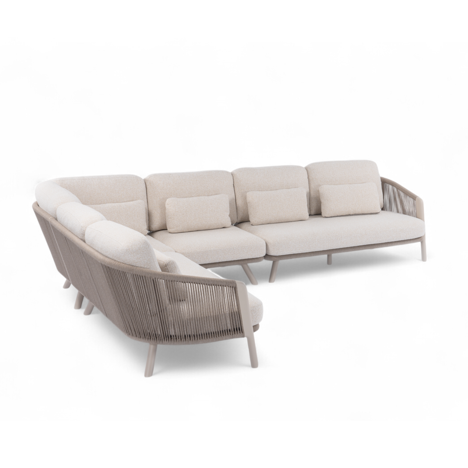Alta II Outdoor L-Shape Sectional - Beige
