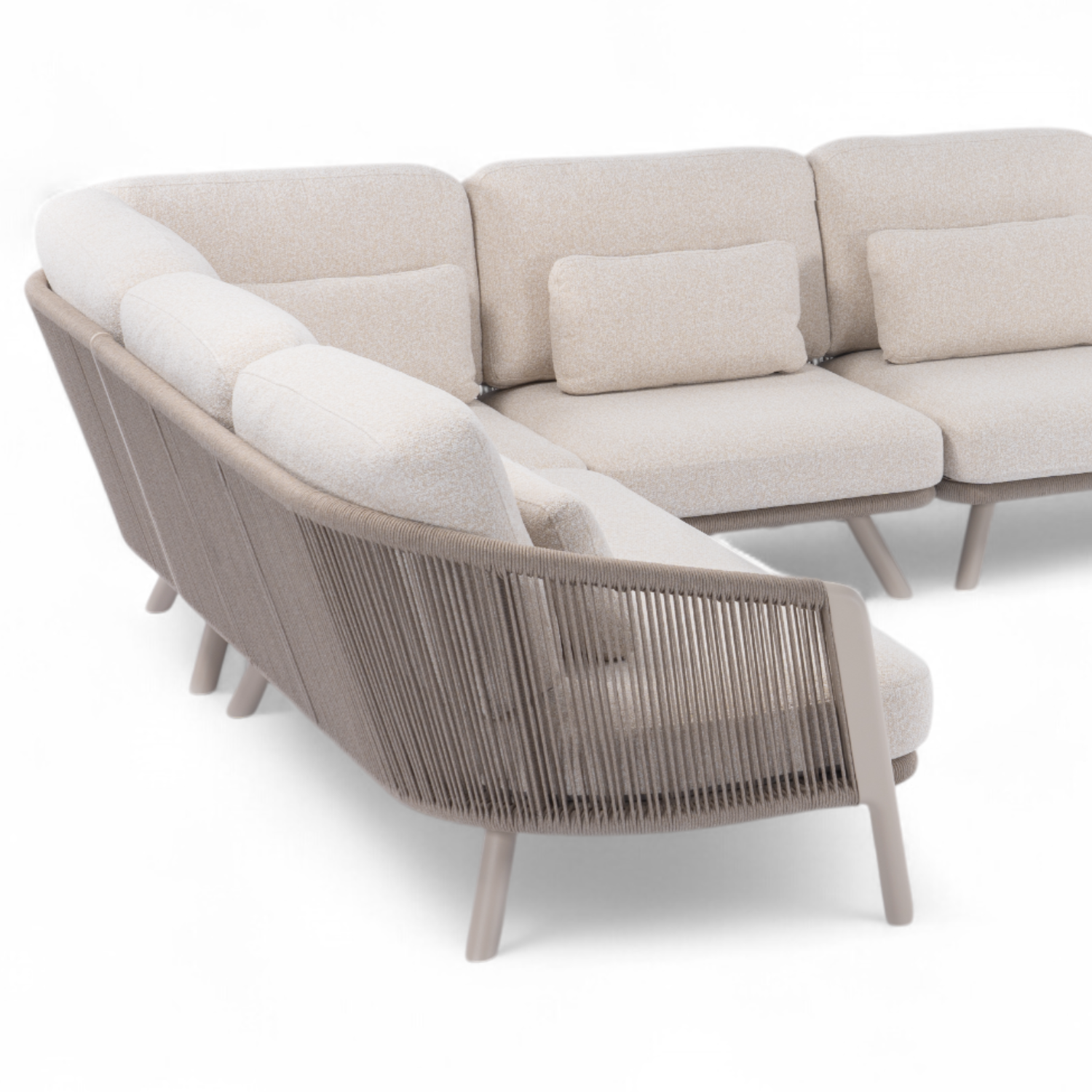 Alta II Outdoor L-Shape Sectional - Beige