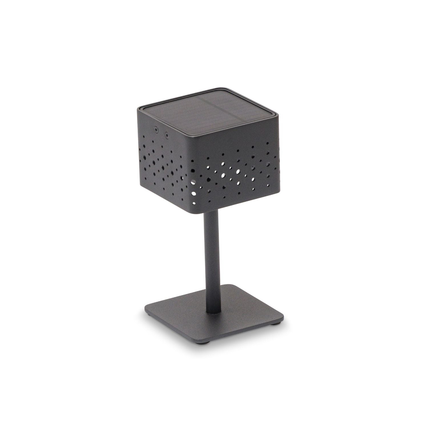 Beams Charcoal Solar Outdoor Table Lamp