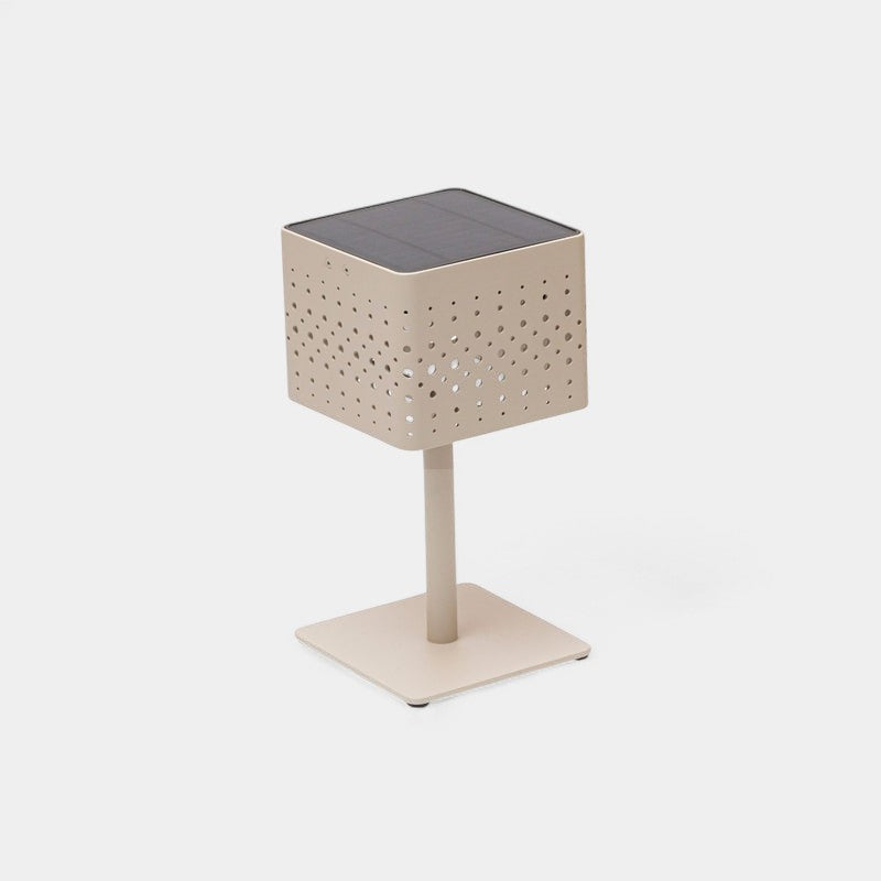 Beams Beige Solar Outdoor Table Lamp