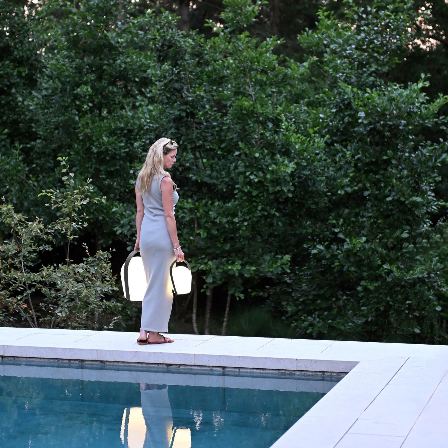 Starry Charcoal Rechargeable Table Lamp