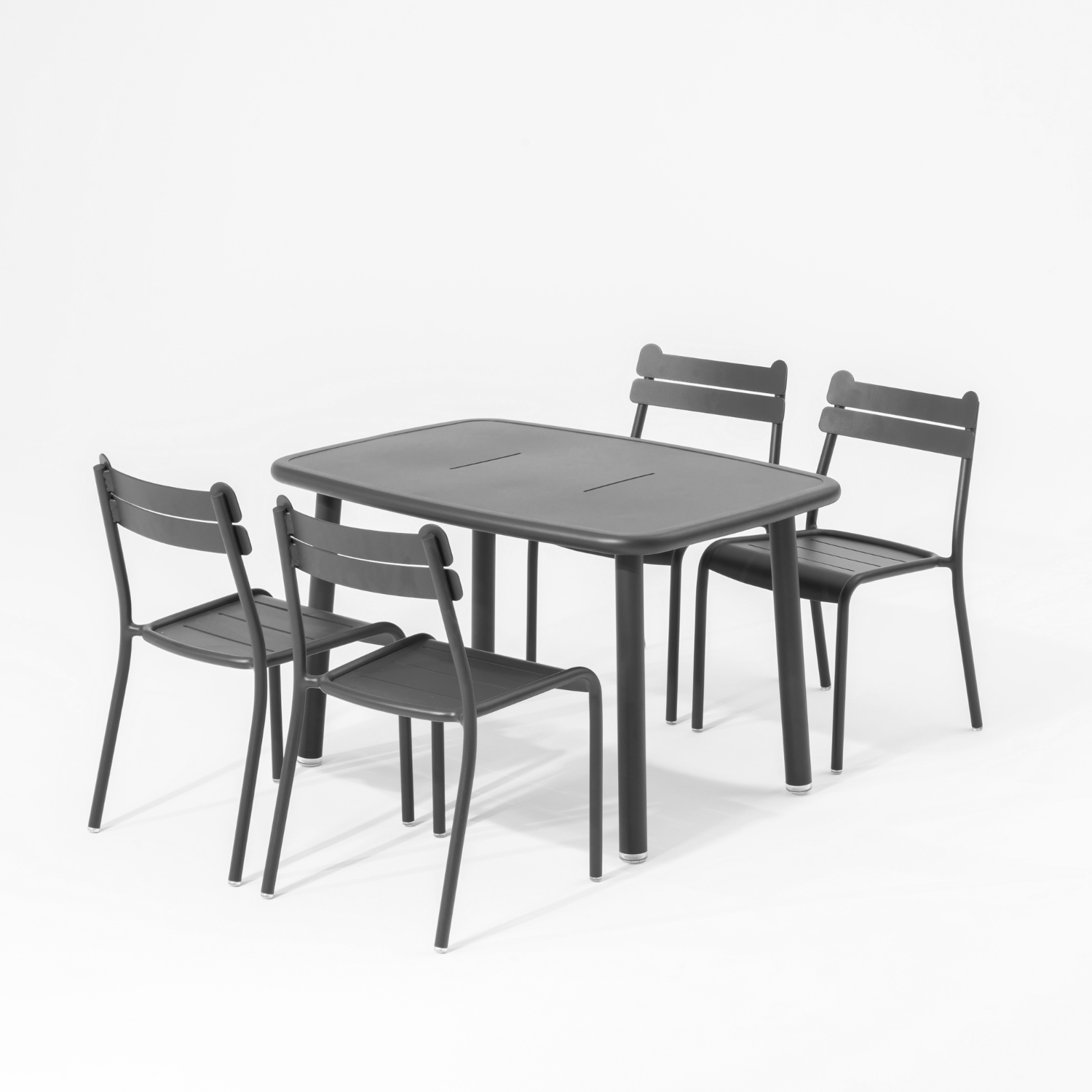 Davenport Kids Dining Table - Charcoal