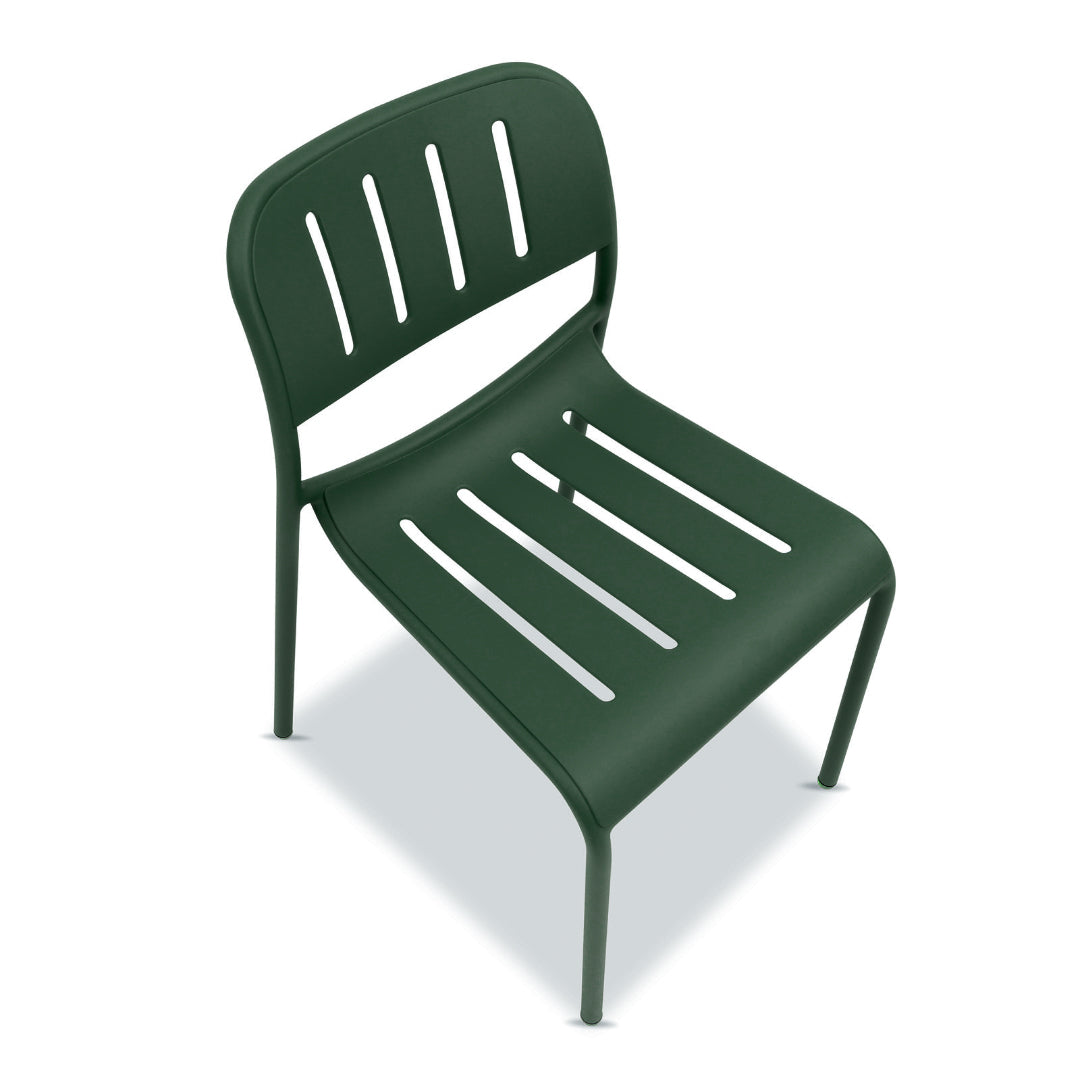 Davenport Dining Side Chair - Dark Green