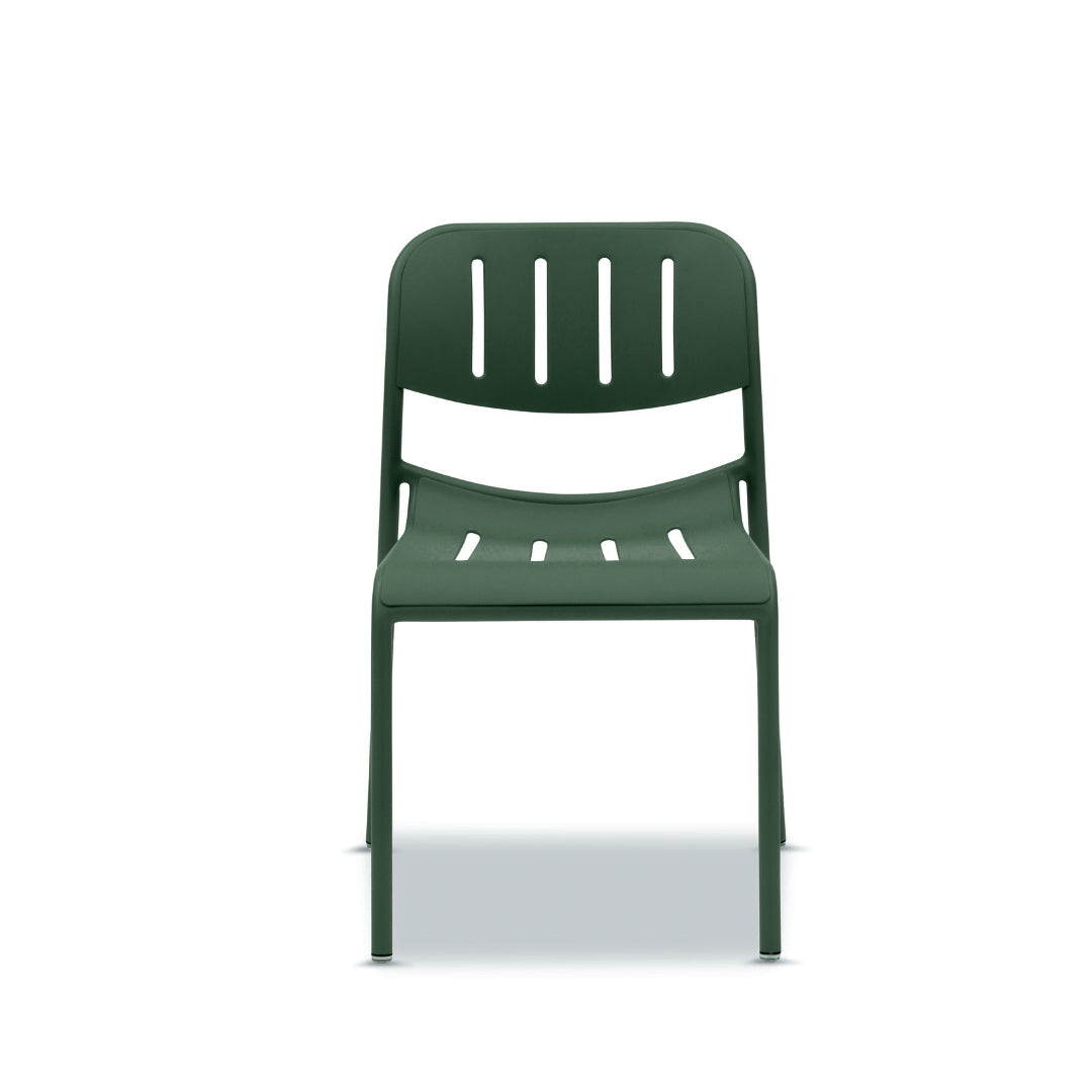 Davenport Dining Side Chair - Dark Green