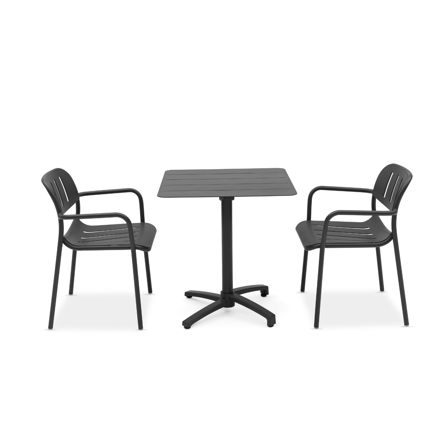 Davenport Bistro Table - Charcoal