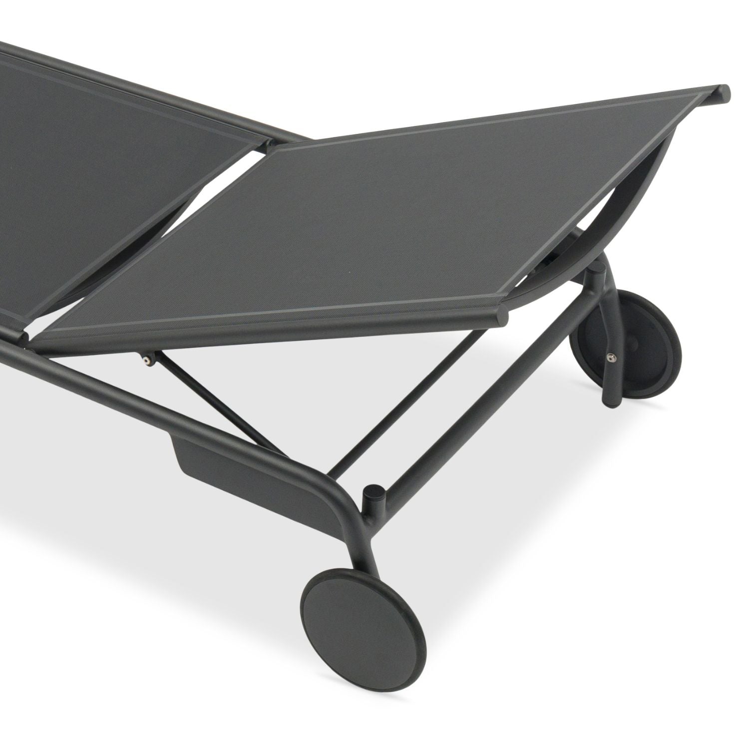 Davenport Charcoal Sun Lounger