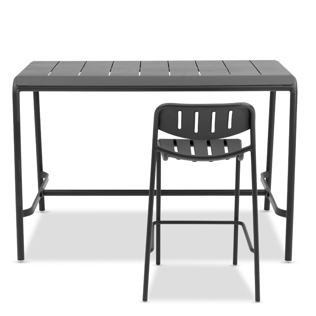 Davenport Barstool - Charcoal