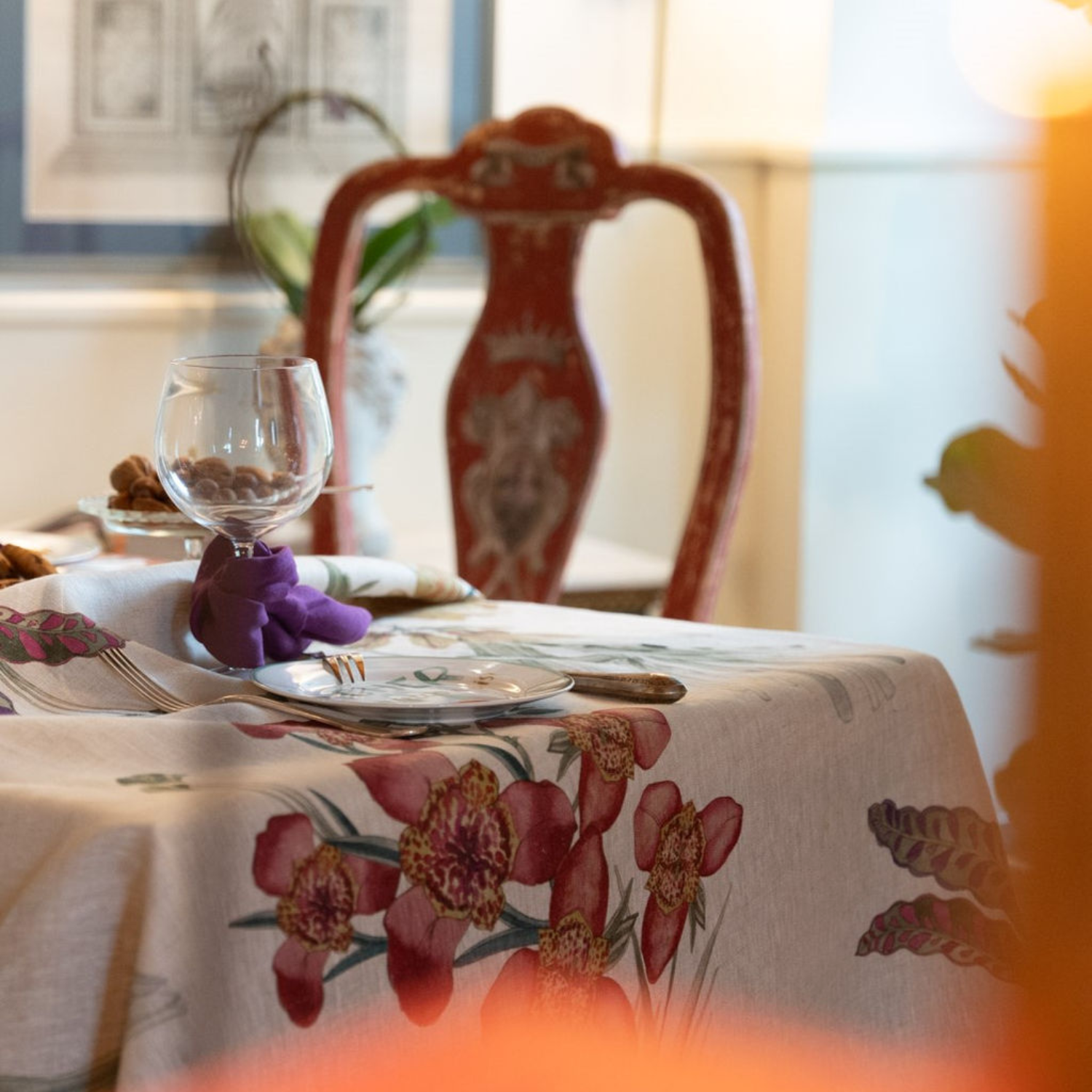 Eradea Orchids Tablecloth