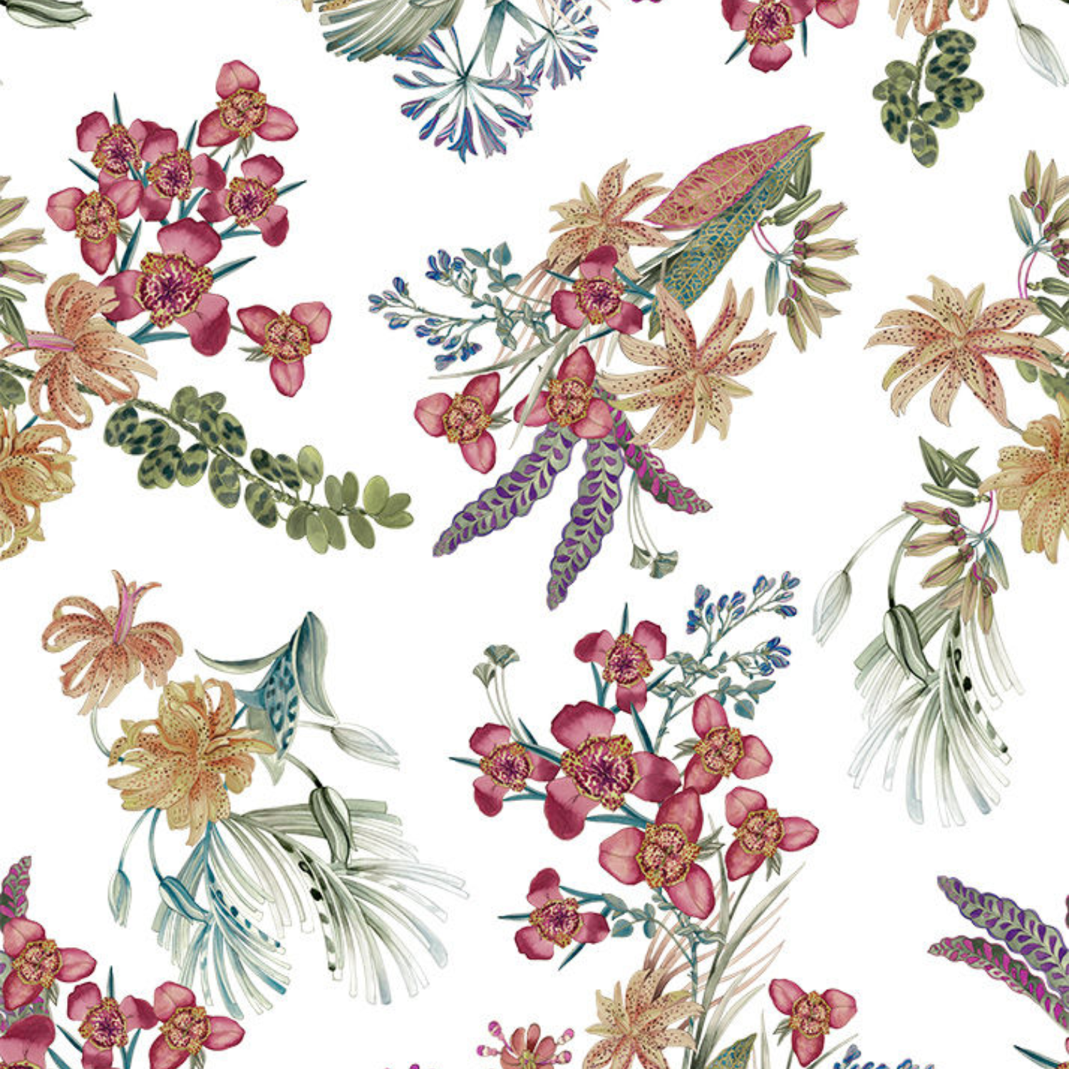 Eradea Orchids Tablecloth