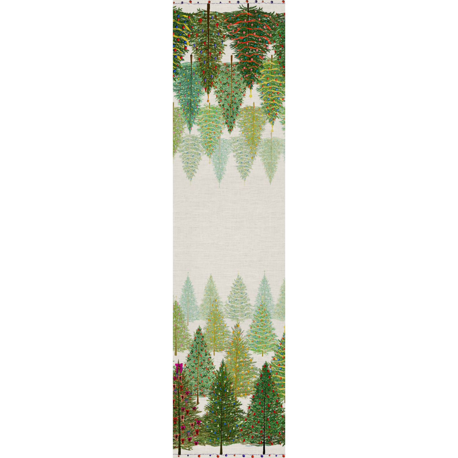 Fairy Trees Table Runner