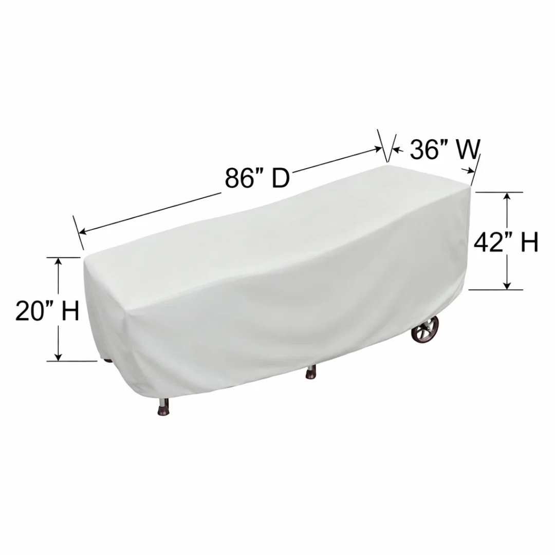 Outdoor Chaise Lounge Cover