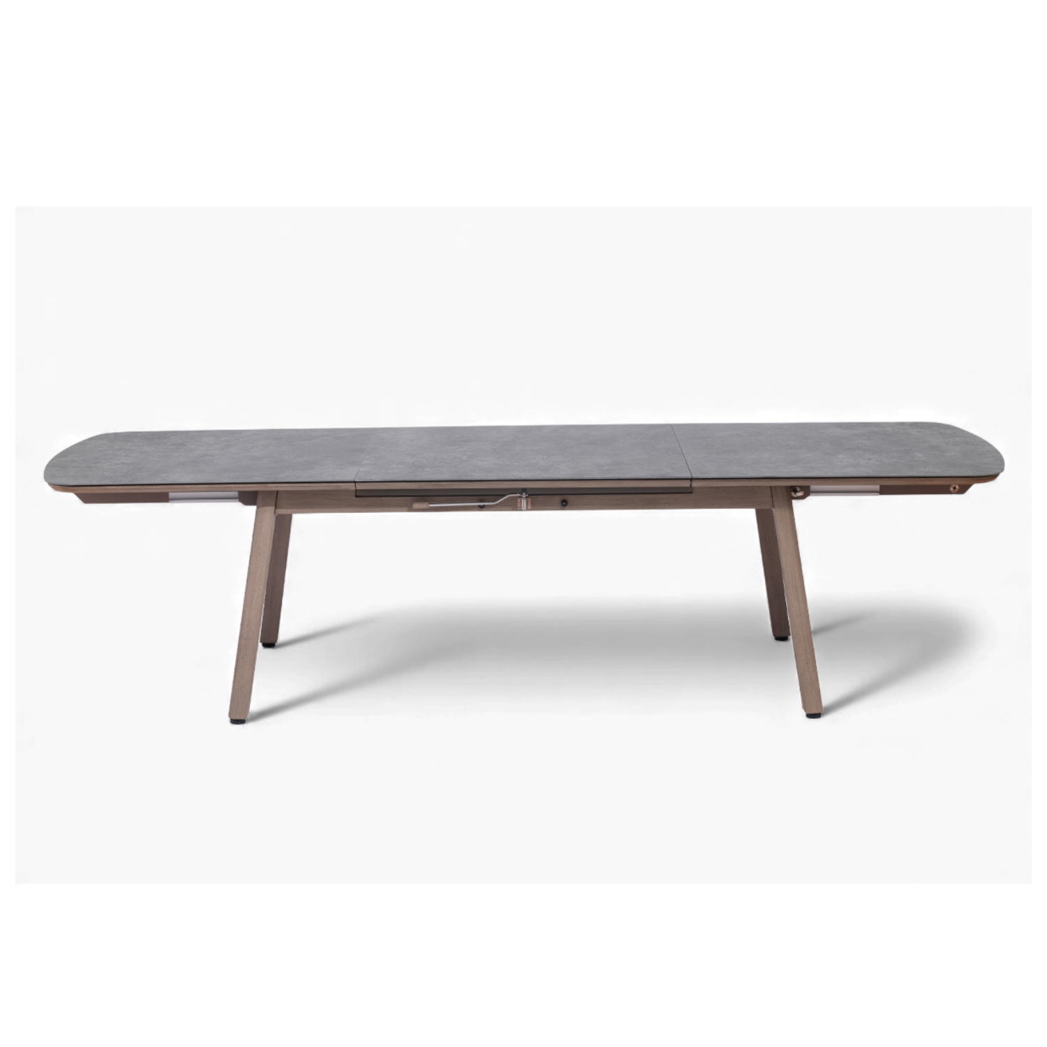 Copenhague Extension Dining Table - Slate Grey