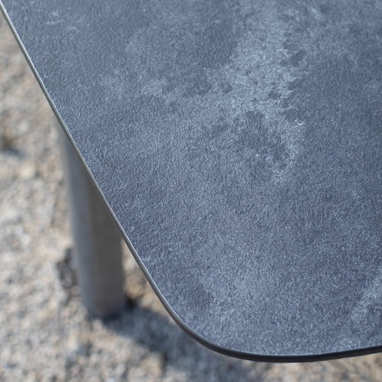 Copenhague Extension Dining Table - Slate Grey
