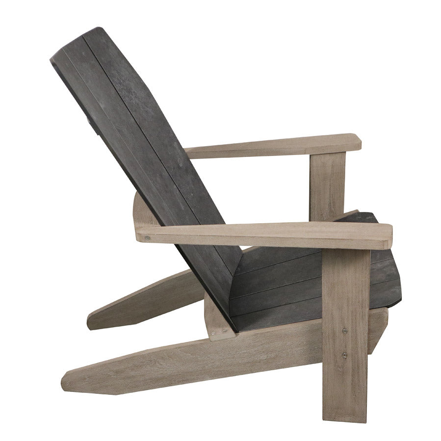 Copenhague Teak Adirondack Chair - Slate Grey