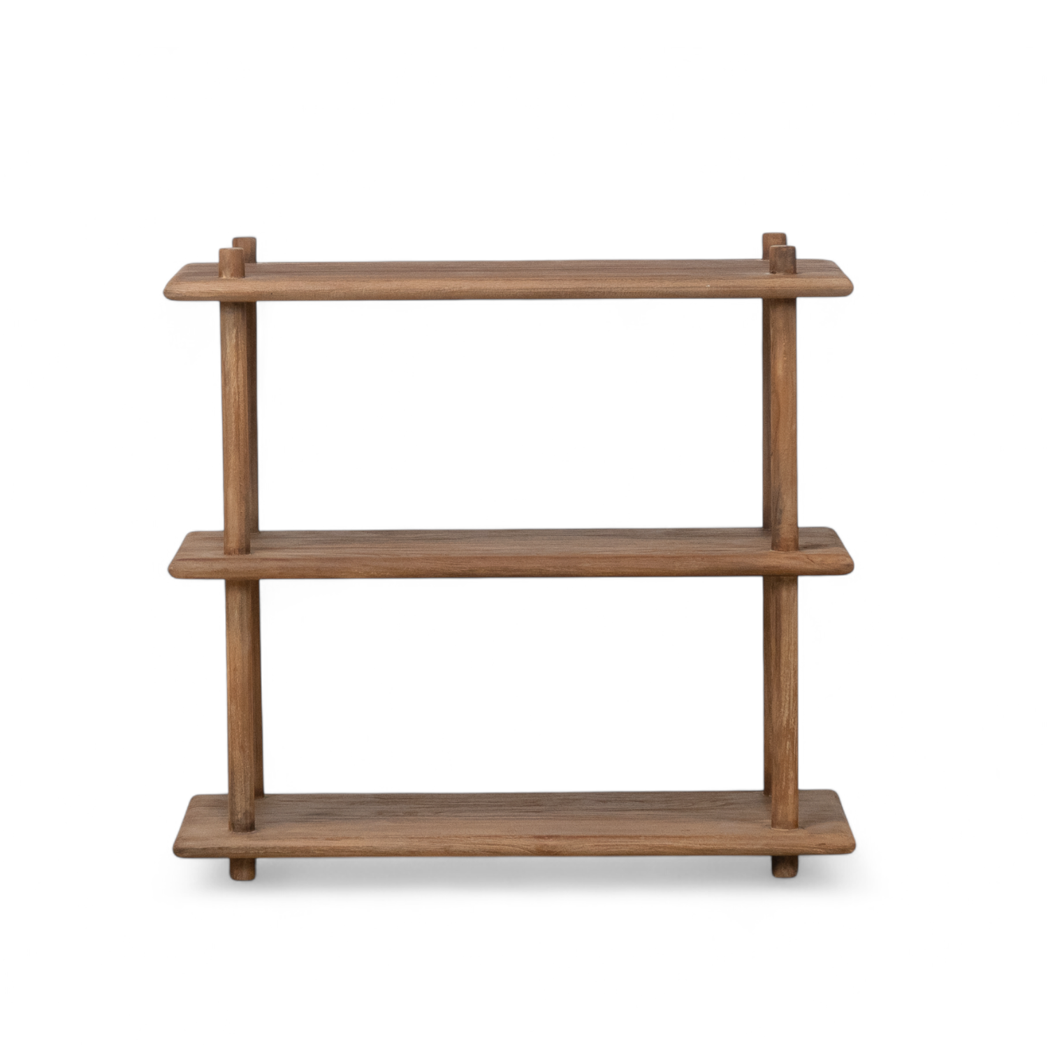 Labelle Teak Floor Shelf/Bookcase