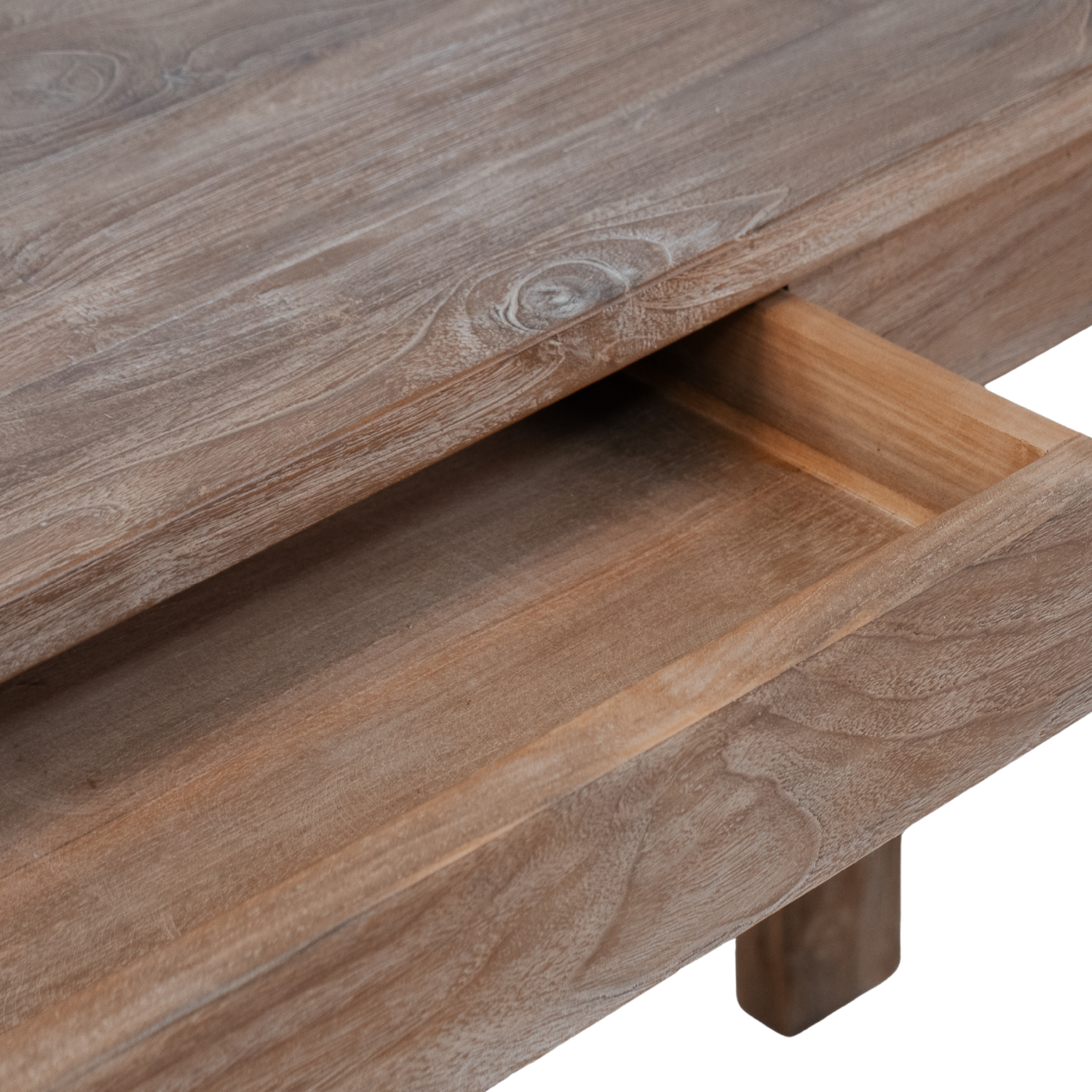 Quinte Reclaimed Wood Console Table - Old Patine