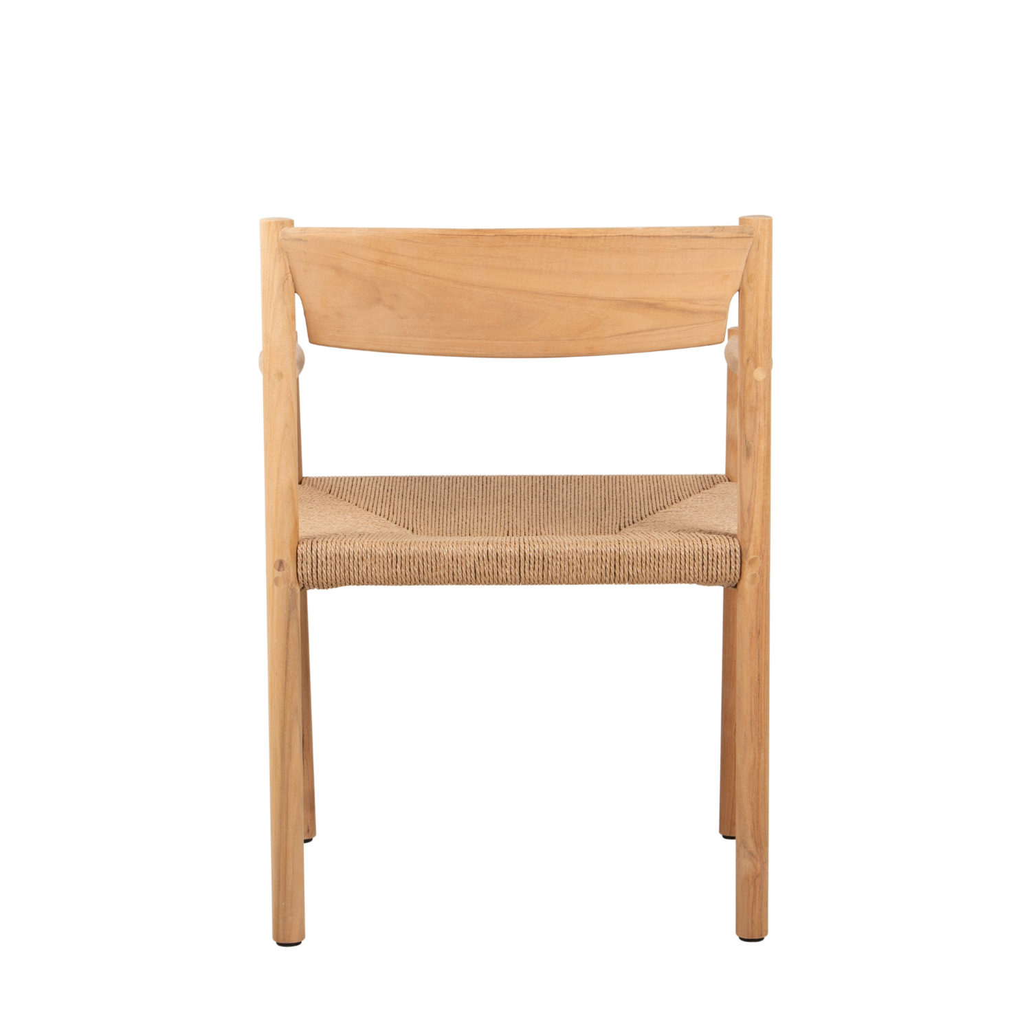 Gravenhurst Teak Dining Arm Chair - Taupe