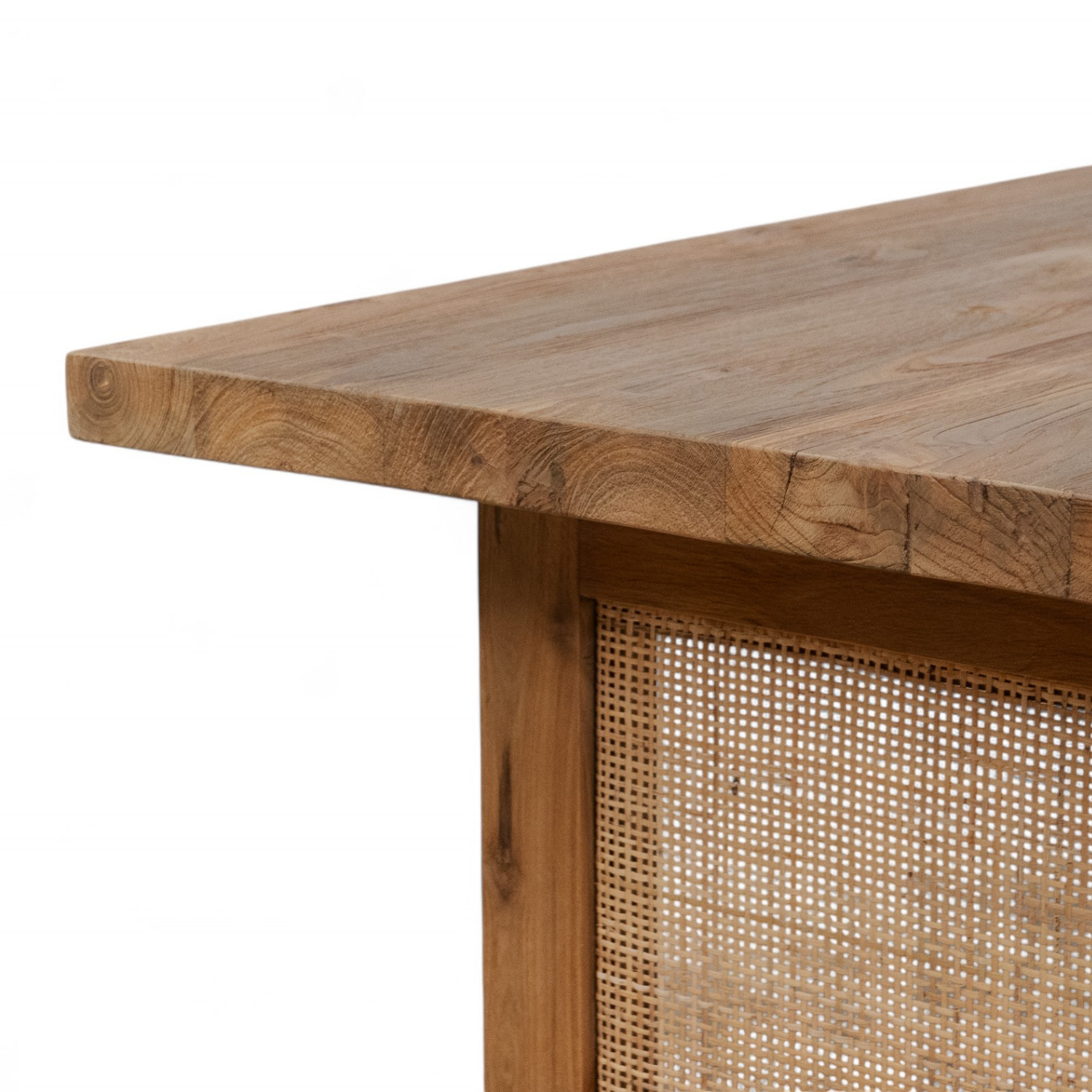 Cannes Rustic Teak Wood Coffee Table