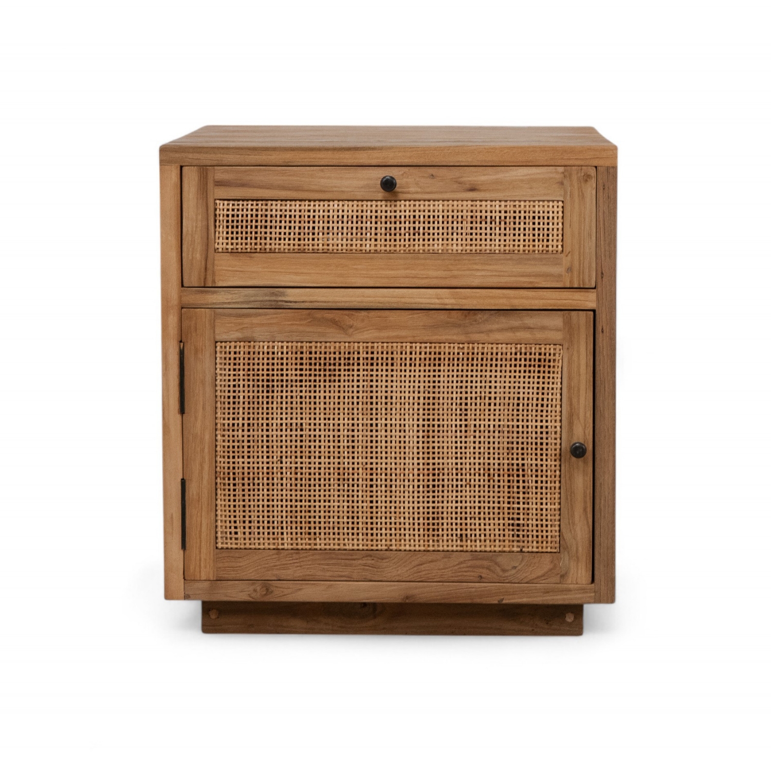 Cannes Rustic Teak Wood Side Table