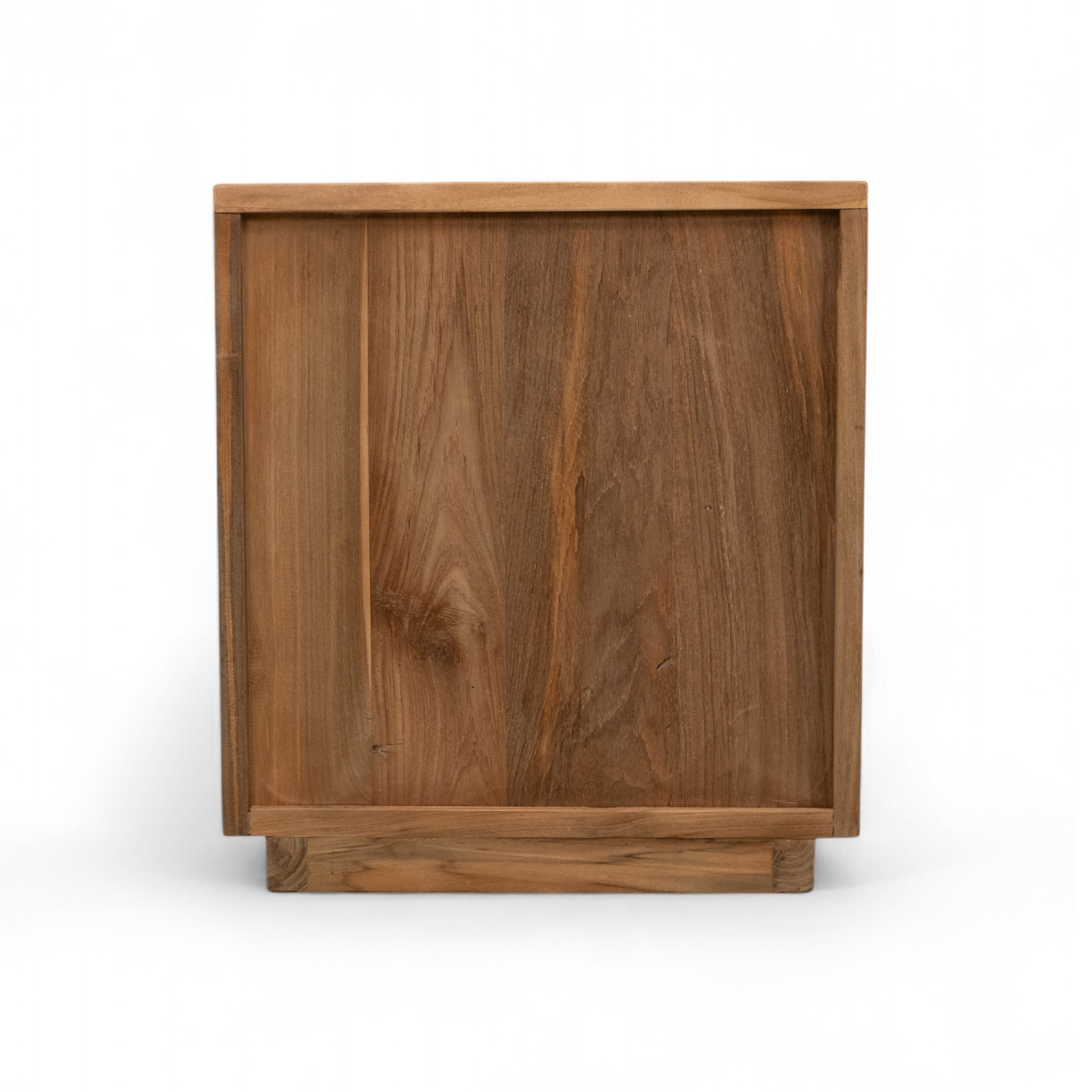 Cannes Rustic Teak Wood Side Table