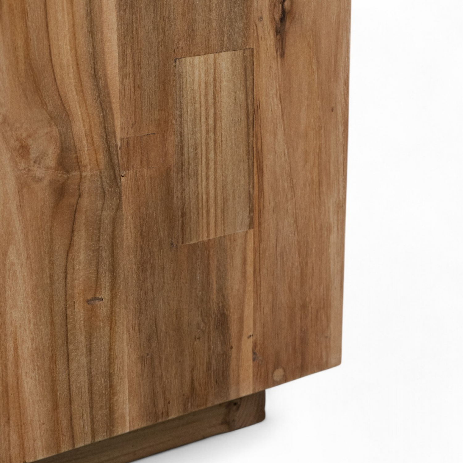 Cannes Rustic Teak Wood Side Table