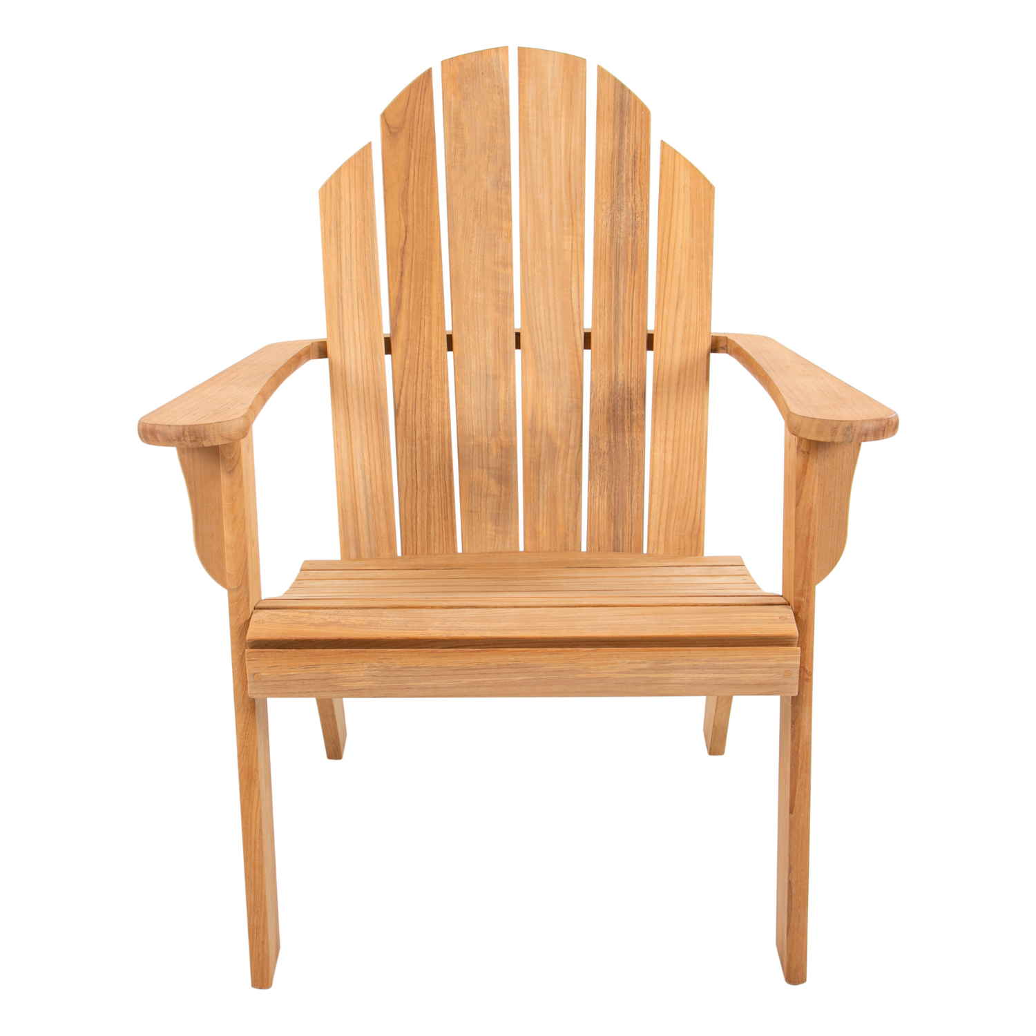 Caledon Teak Curved Back Adirondack Chair