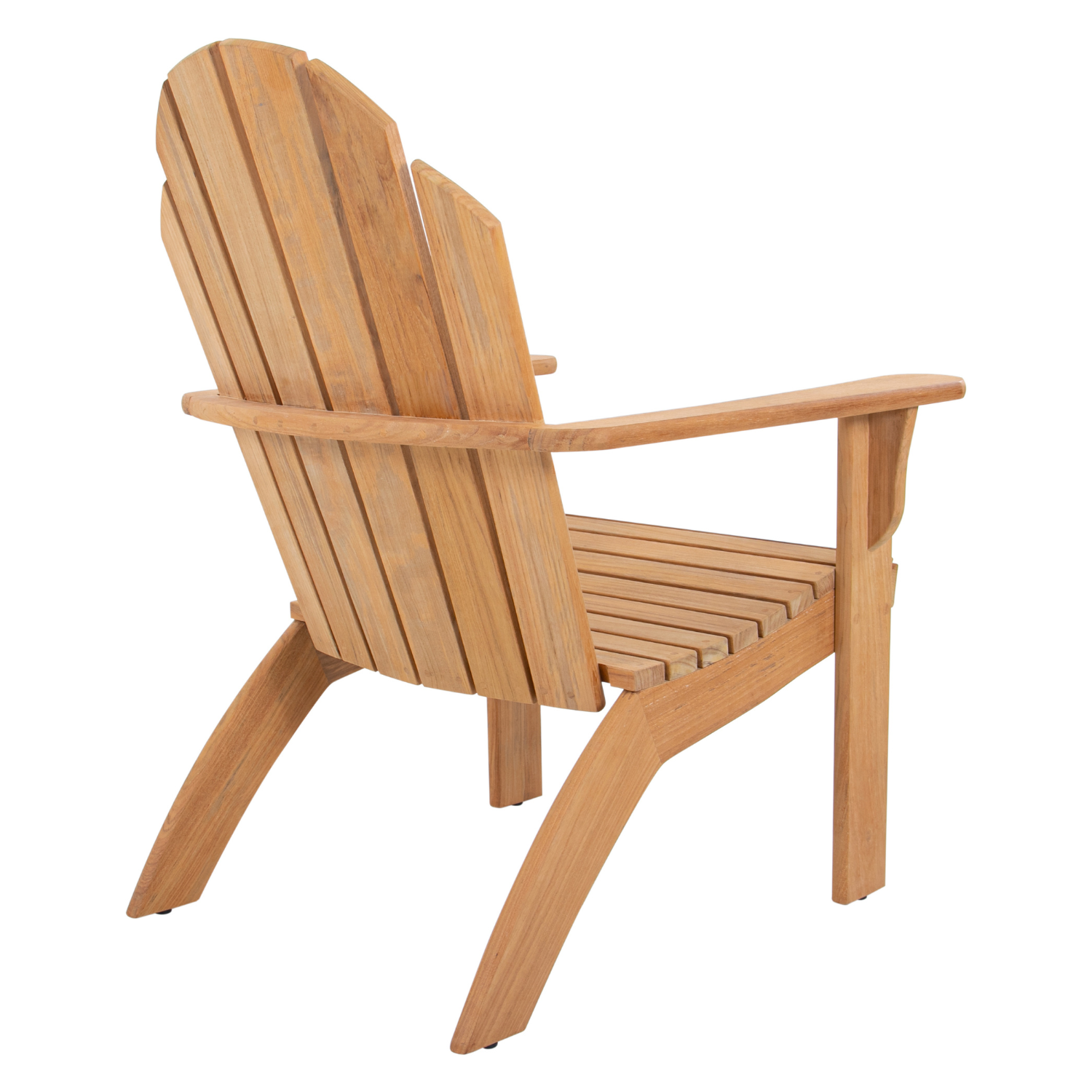 Caledon Teak Curved Back Adirondack Chair