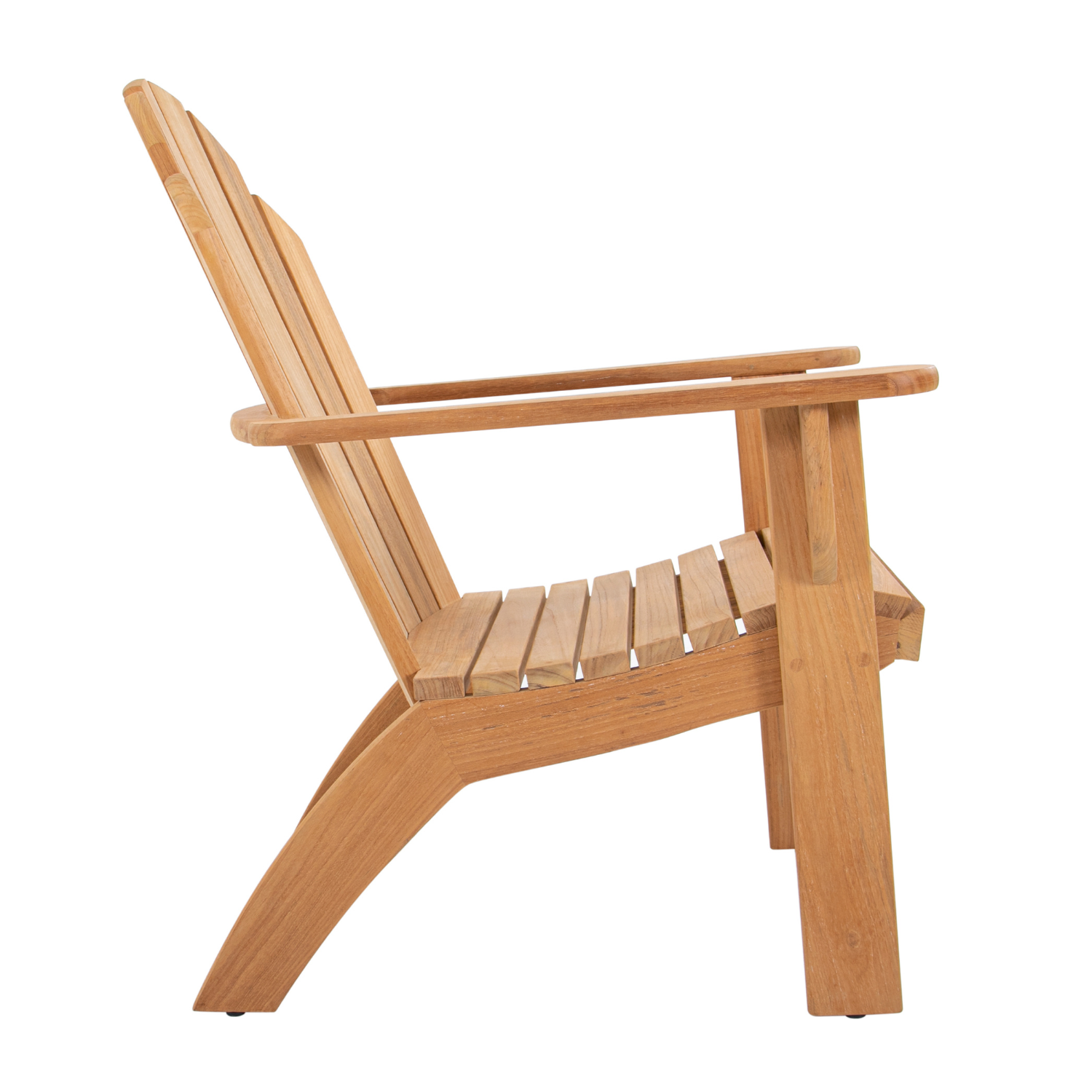 Caledon Teak Curved Back Adirondack Chair
