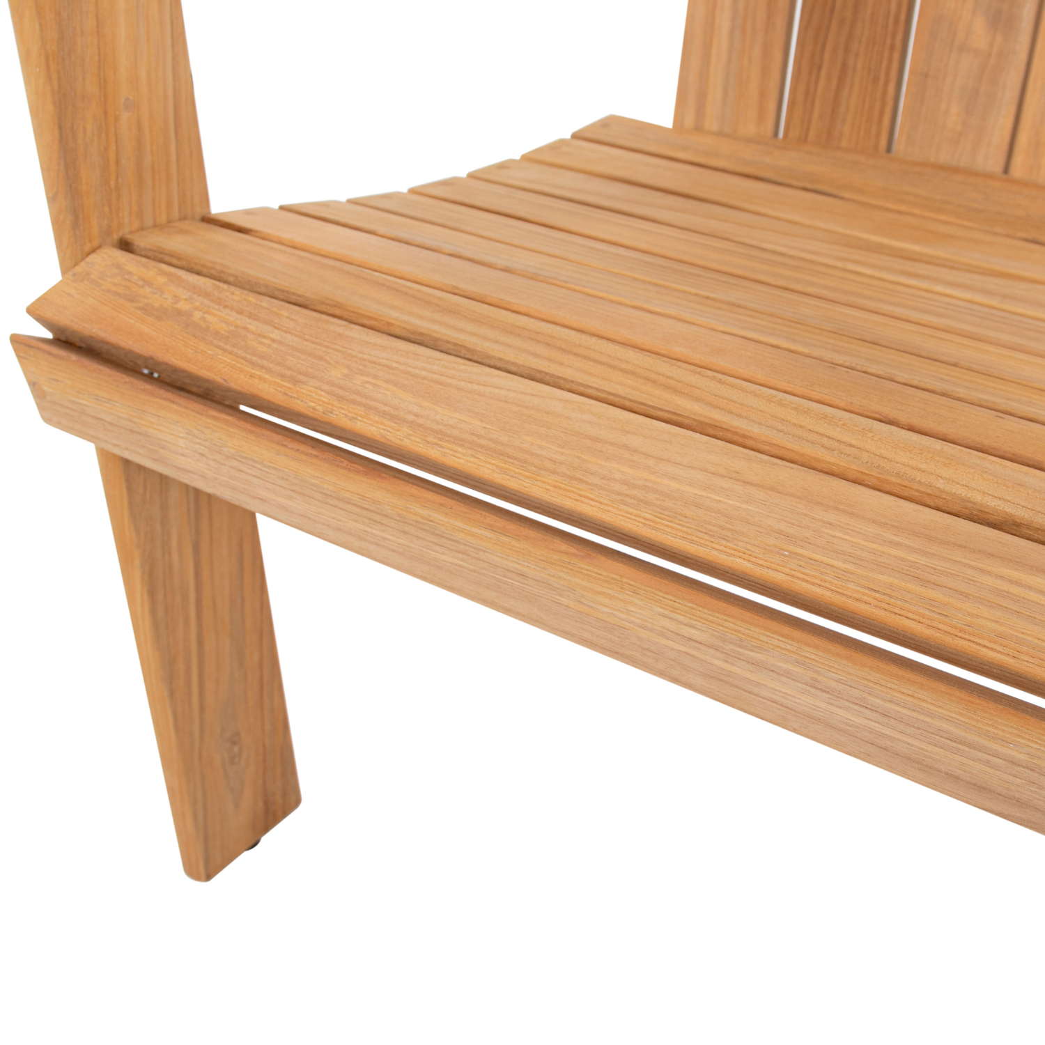 Caledon Teak Curved Back Adirondack Chair