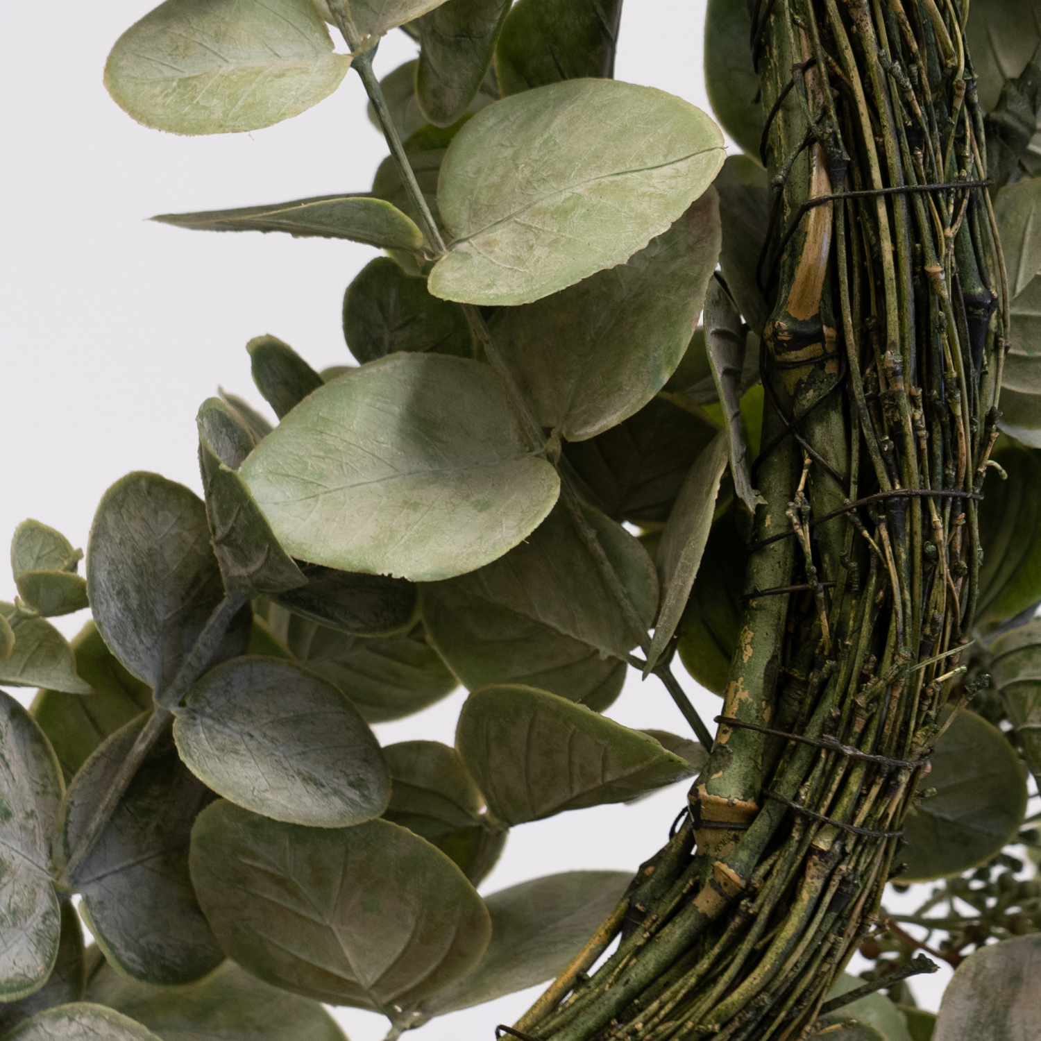 Artificial Seeded Eucalyptus 30" Wreath