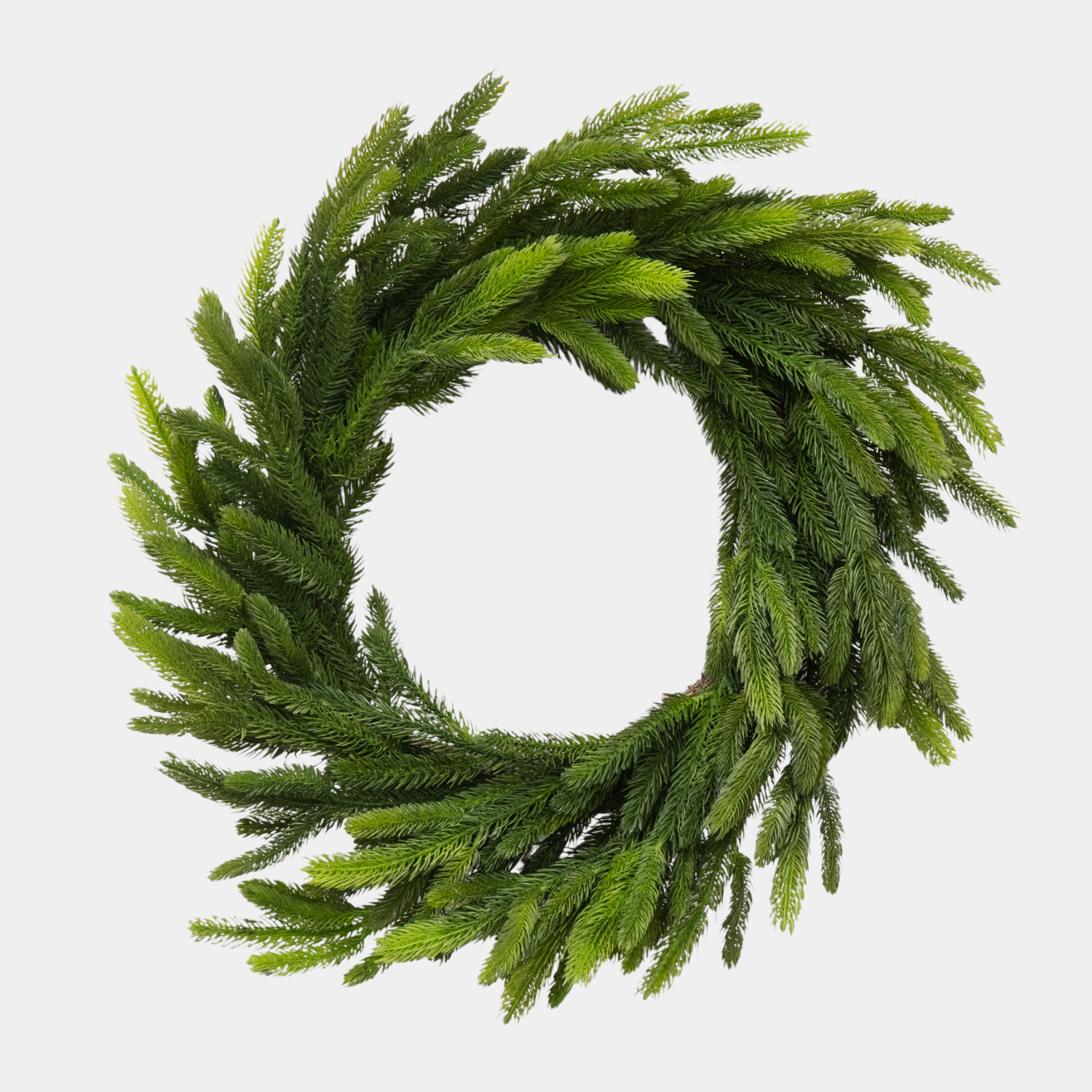 Artificial Real Touch Spruce Indoor/Outdoor 26" Wreath