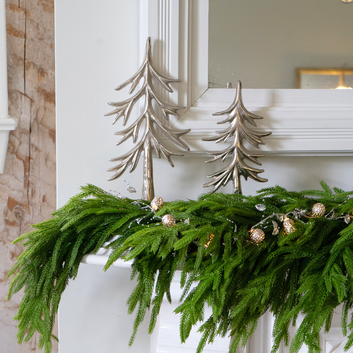 Artificial 77" Fresh Touch Norfolk Pine Garland
