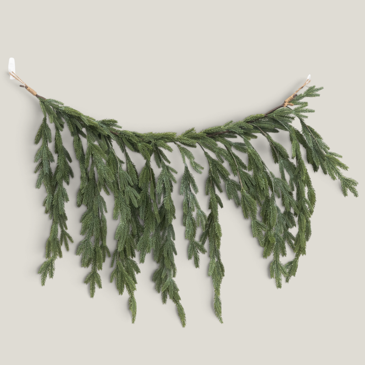 Artificial Fresh Touch 3/5ft Dripping Spruce Garland
