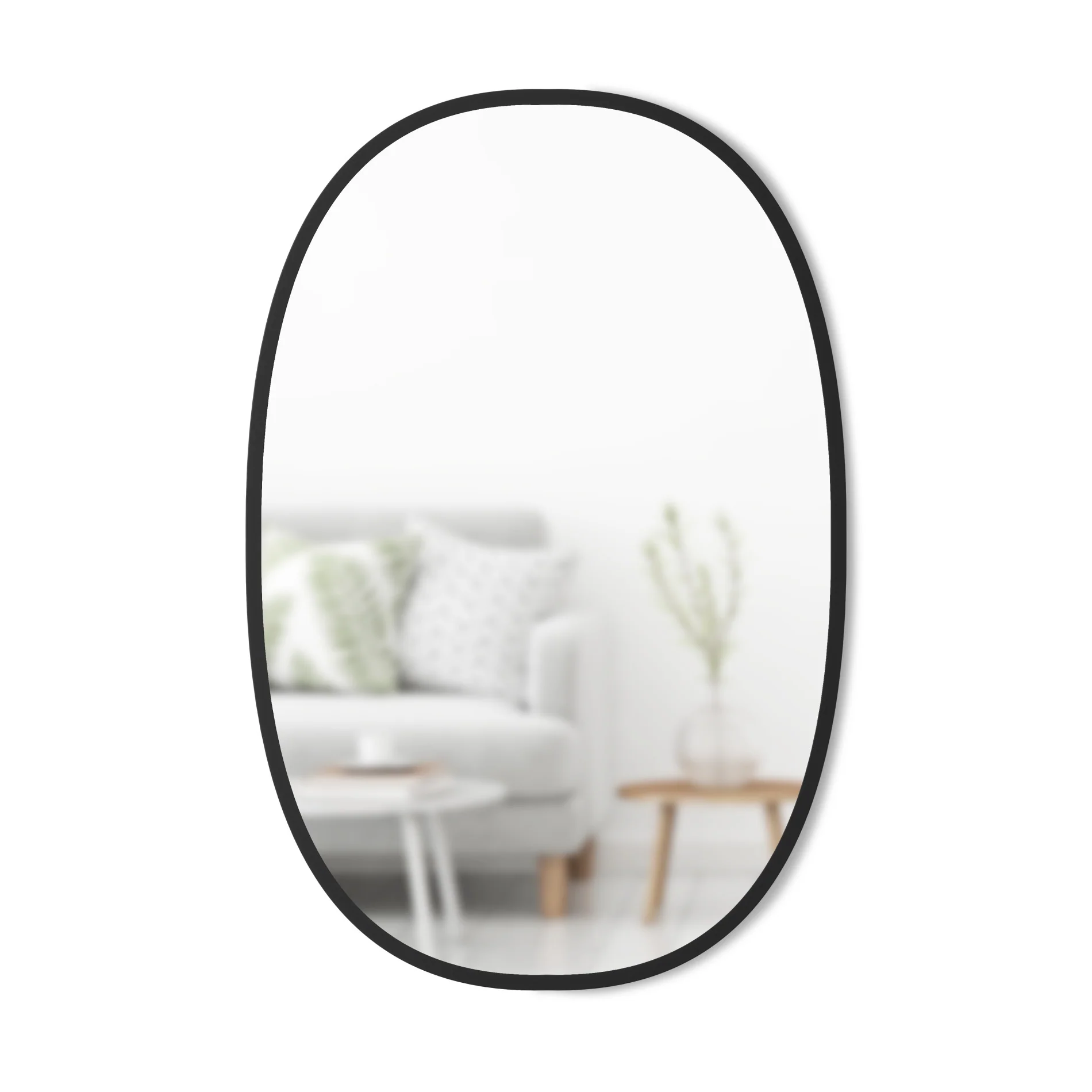 Arc Oval Black Mirror
