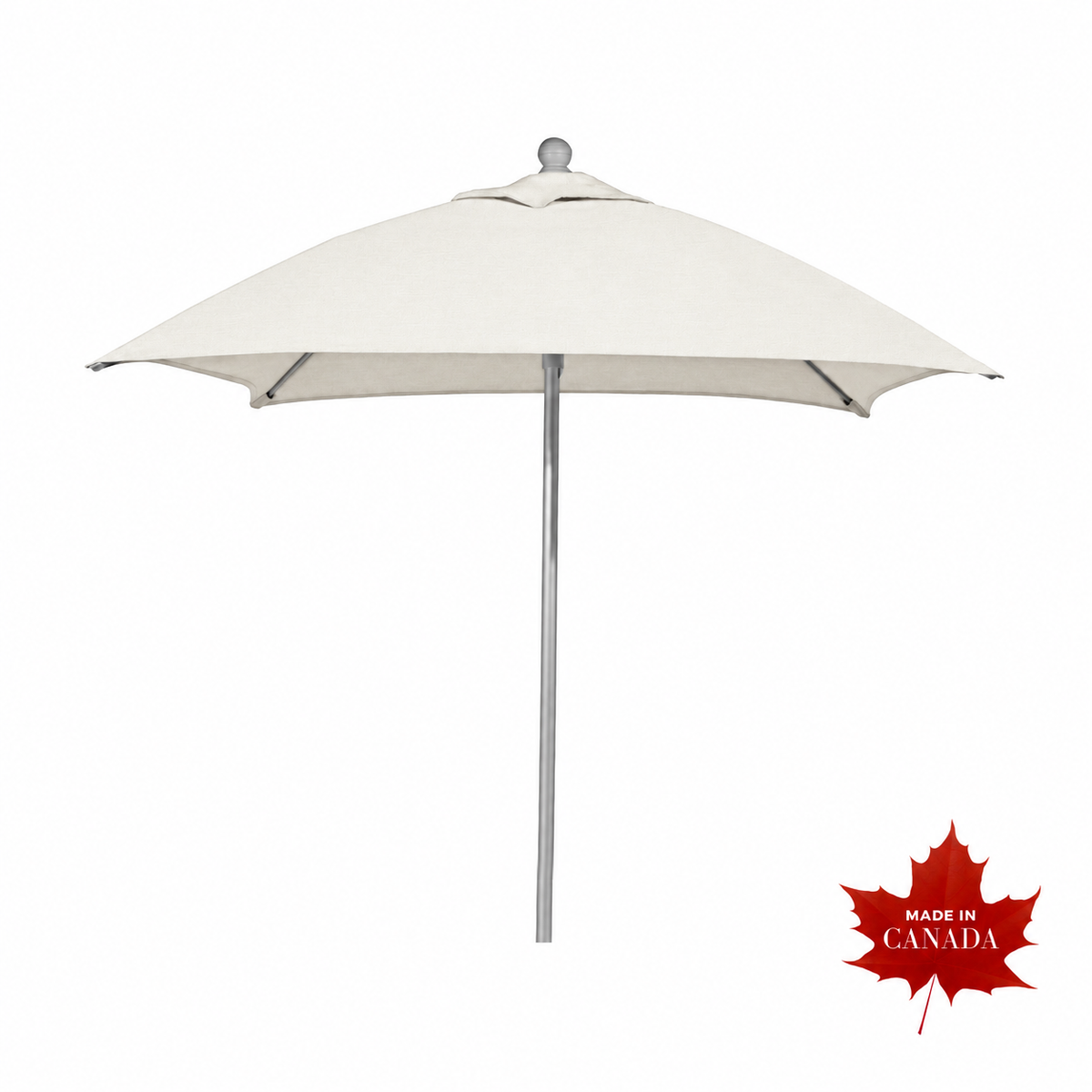 6' Square Push-Up Market Umbrella