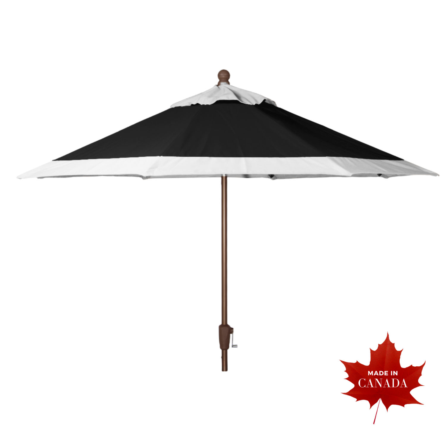 9' Champagne Two-Tone Market Umbrella
