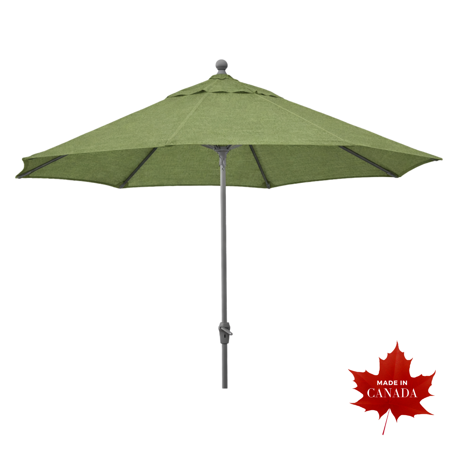 9' Pewter Market Umbrella