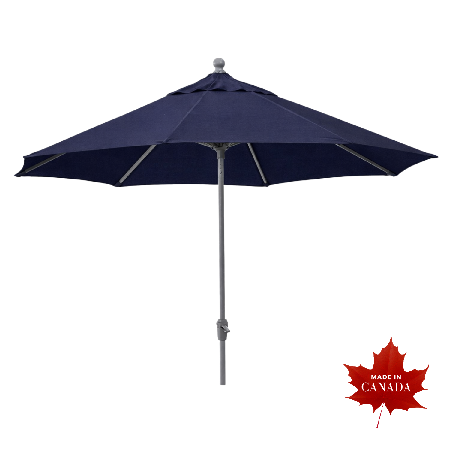 9' Pewter Market Umbrella